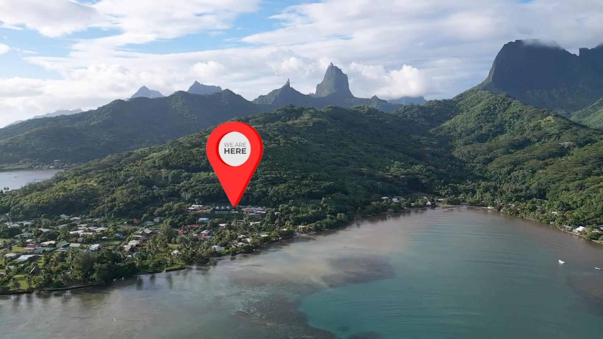 Fare Arana Moorea Guesthouse Atiha Exteriér fotografie